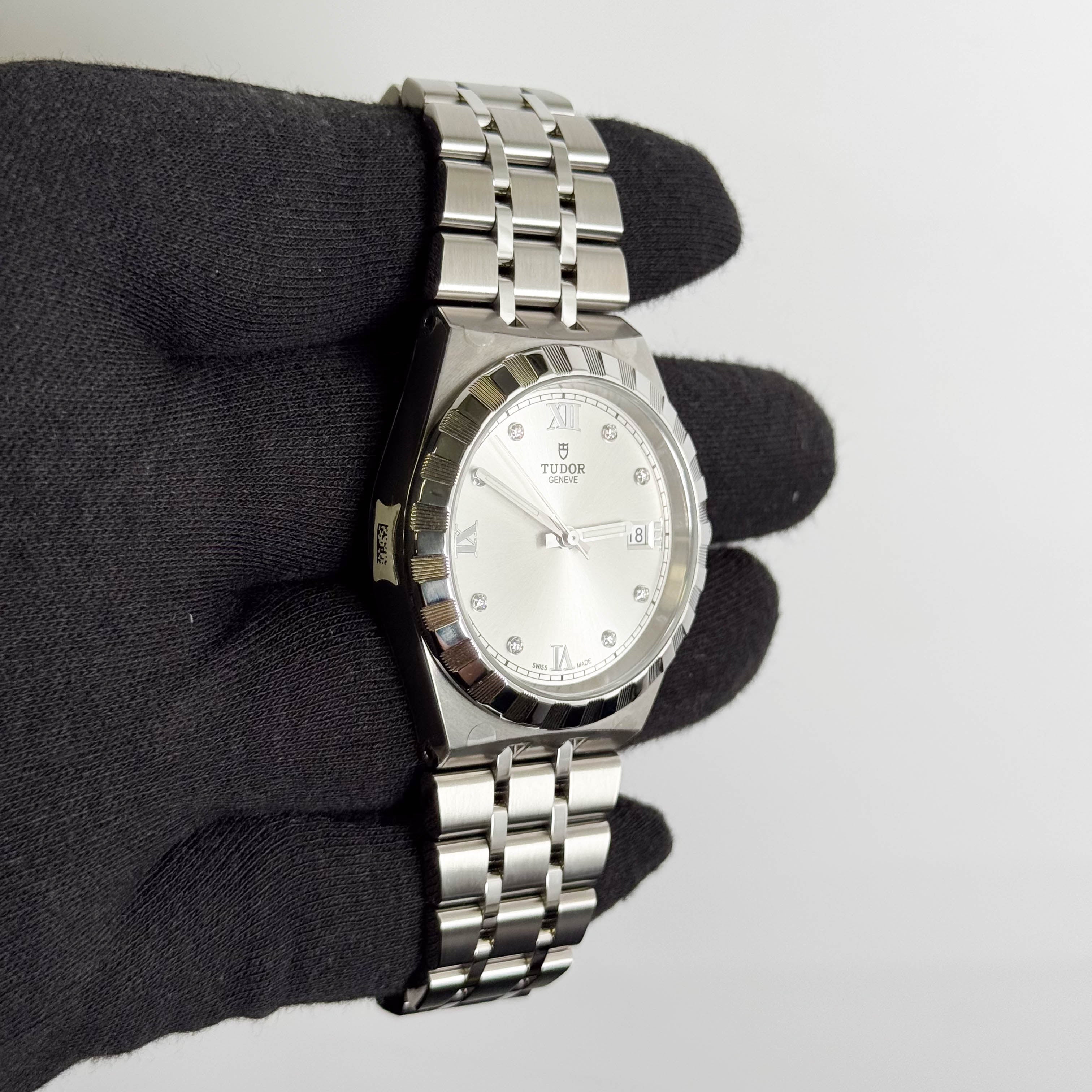 Tudor Royal 38mm Silver Dial Watch Ref# 28500