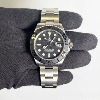 Rolex Yacht-Master 42mm Black Dial Watch Ref# 226627