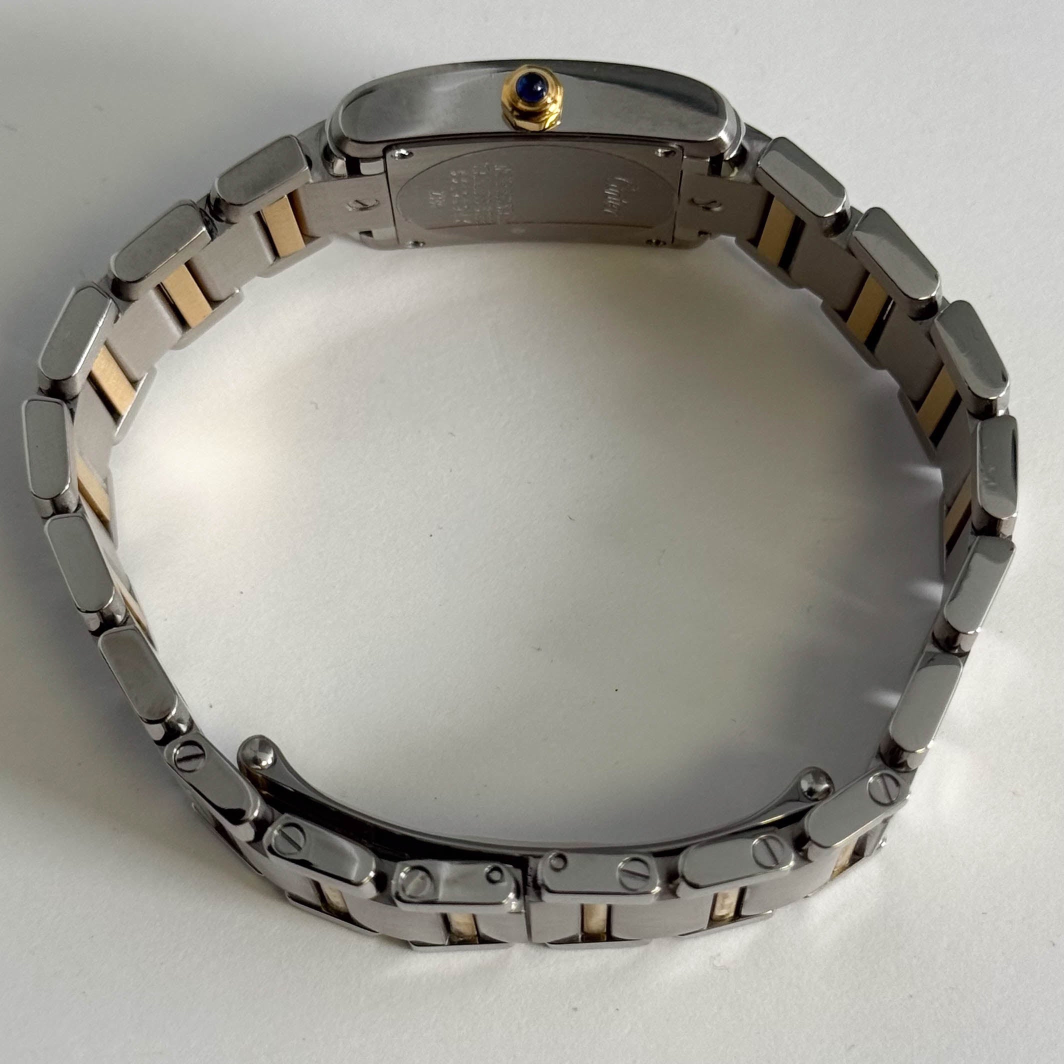 Cartier Tank 20mm White Dial Watch Ref# W51007Q4