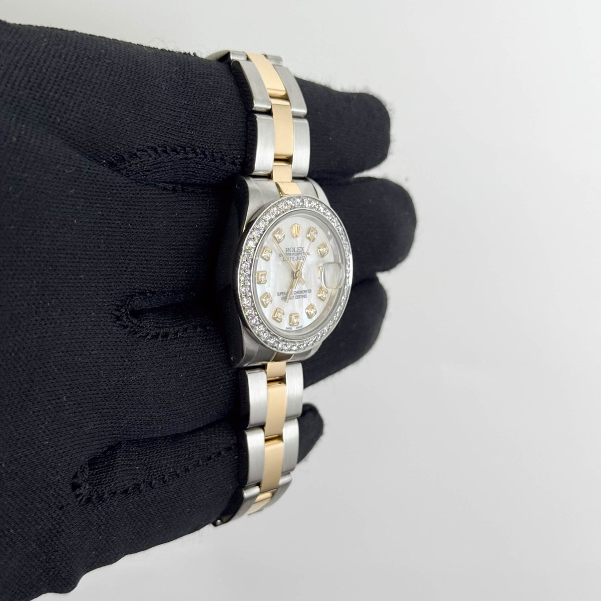 Rolex Datejust 26mm MOP Dial Watch Ref# 69173