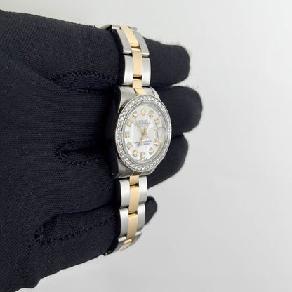 Rolex Datejust 26mm MOP Dial Watch Ref# 69173