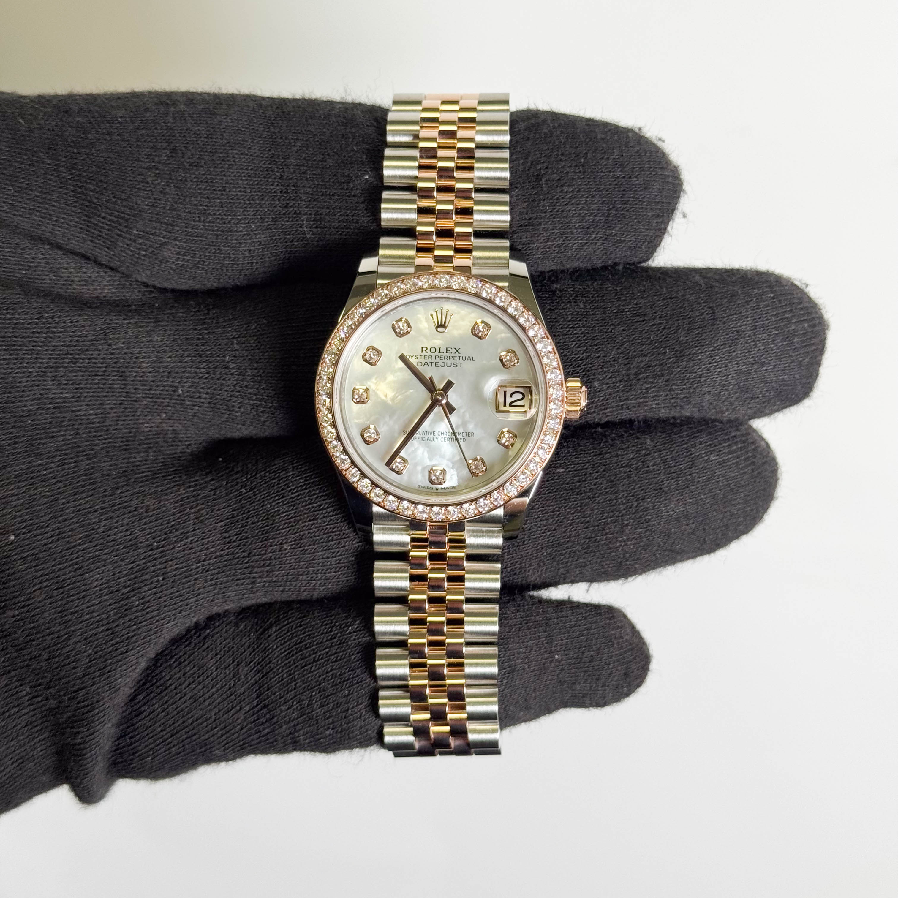 Rolex Datejust 31mm MOP Dial Watch Ref# 278381RBR