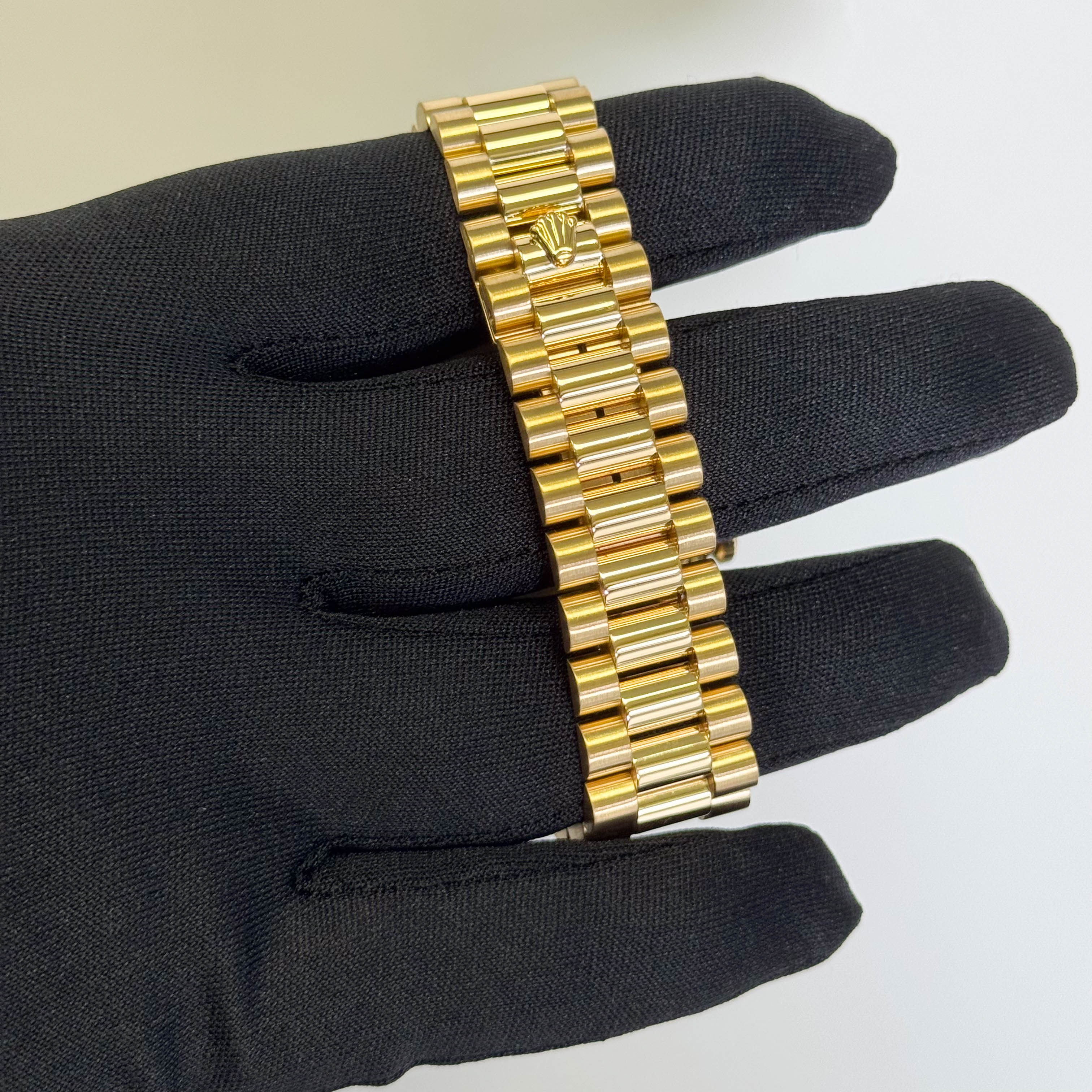 Rolex Day-Date 36mm Silver Dial Watch Ref# 18038