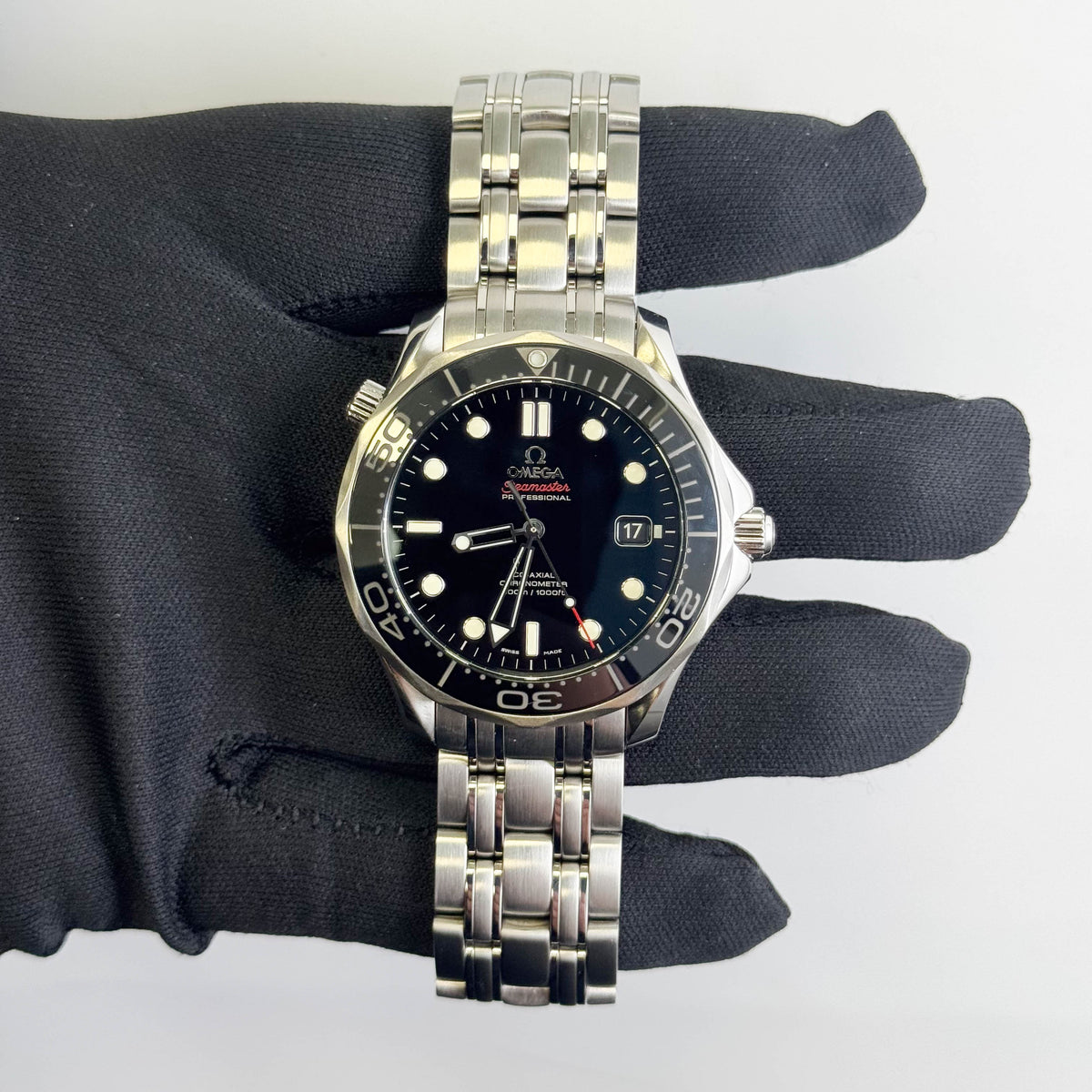 Omega Seamaster Professional 300m 41mm Black Dial Watch Ref# 212.30.41.20.01.003