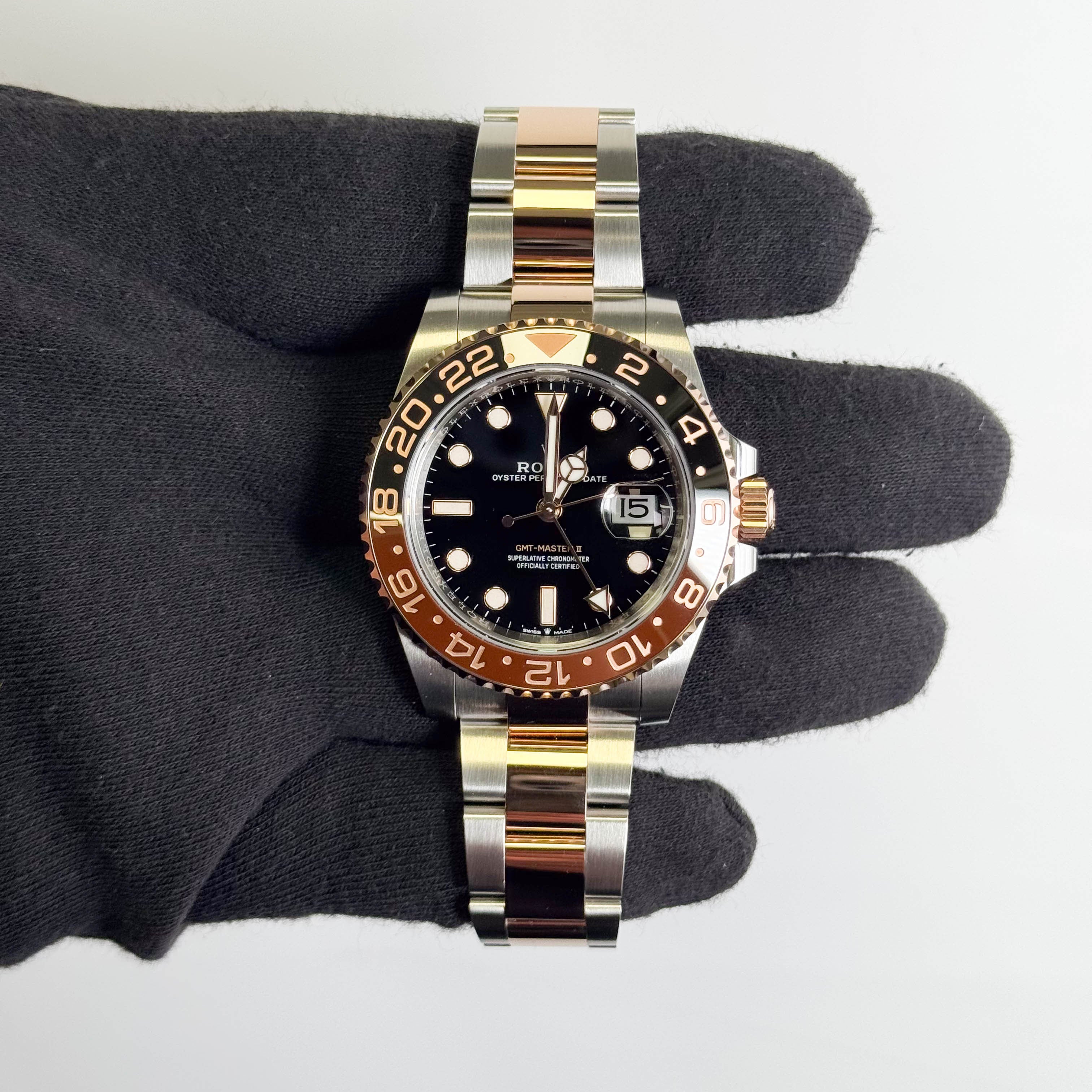 Rolex GMT-Master II 40mm Black Dial Watch Ref# 126711CHNR