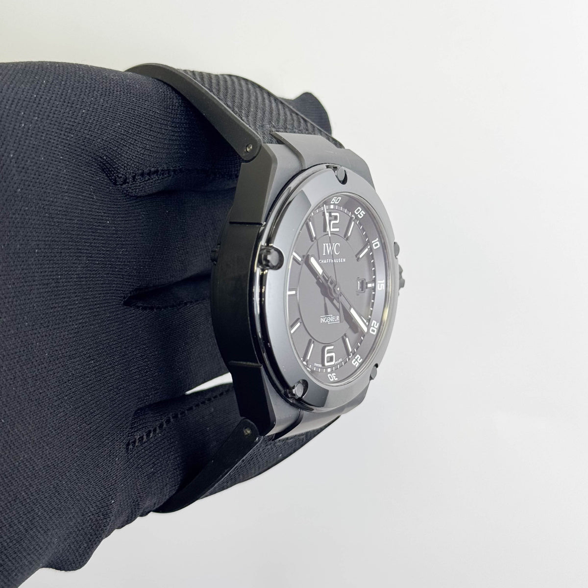 IWC Ingenieur AMG Black 46mm Black Dial Watch Ref# IW322503
