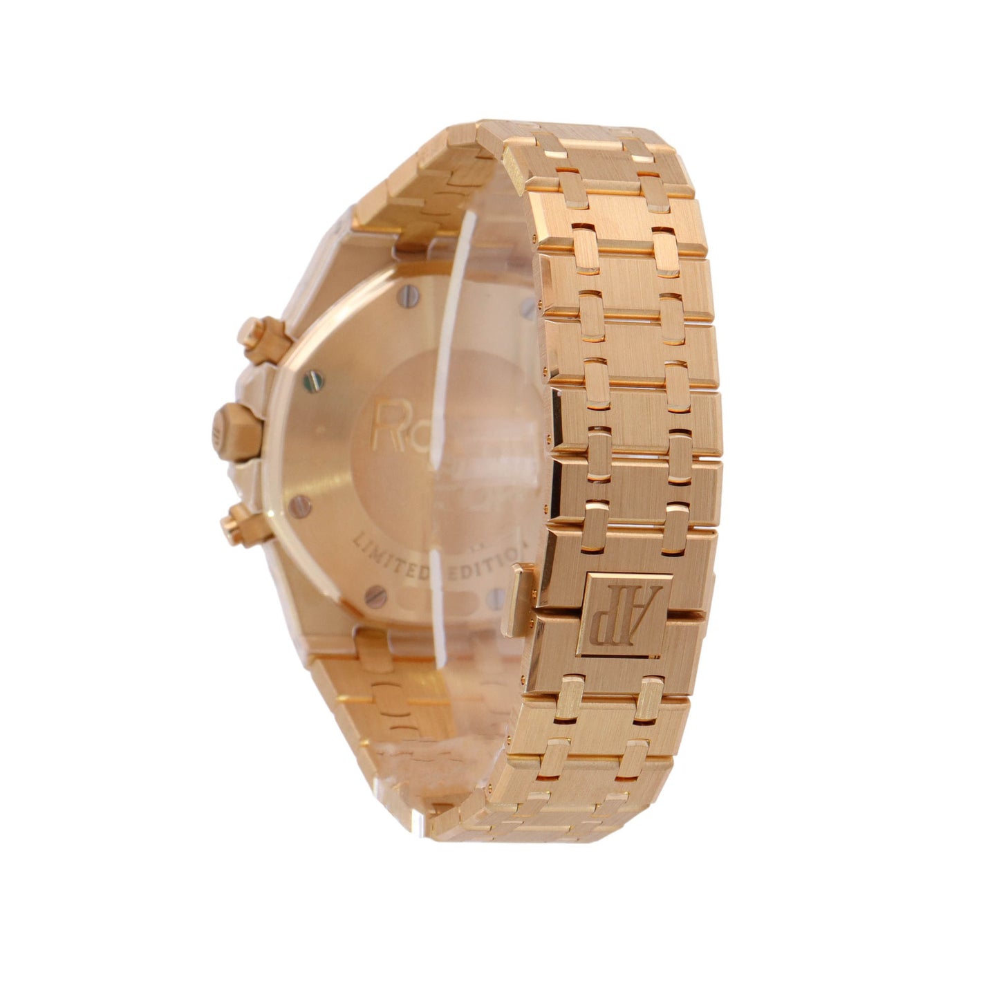 Audemars Piguet Royal Oak Yellow Gold 41mm Green Chronograph Dial Watch Ref# 26331BA - Happy Jewelers Fine Jewelry Lifetime Warranty