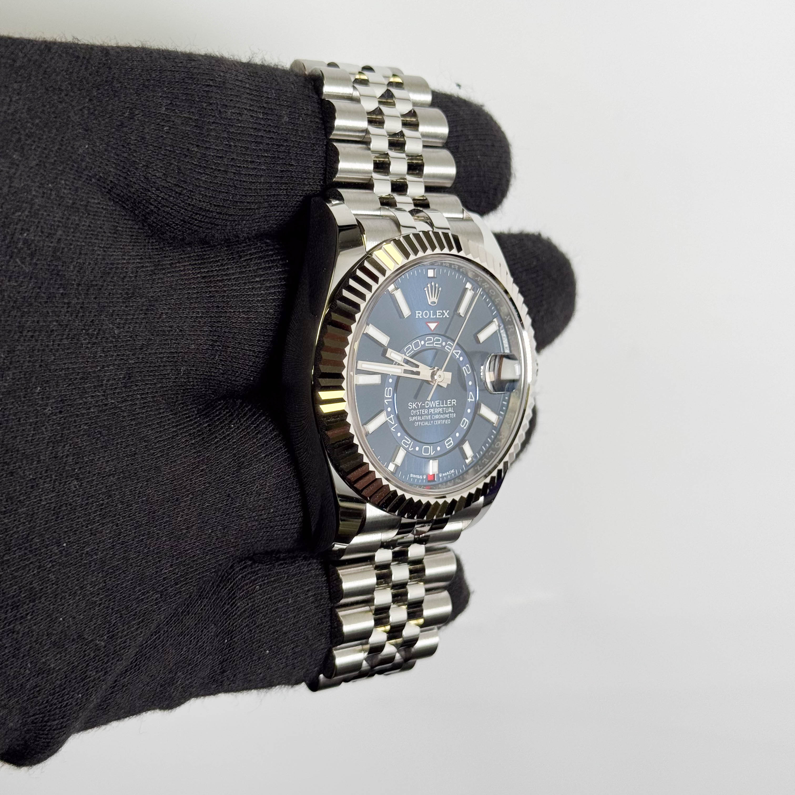Rolex Sky-Dweller 42mm Blue Dial Watch Ref# 336934