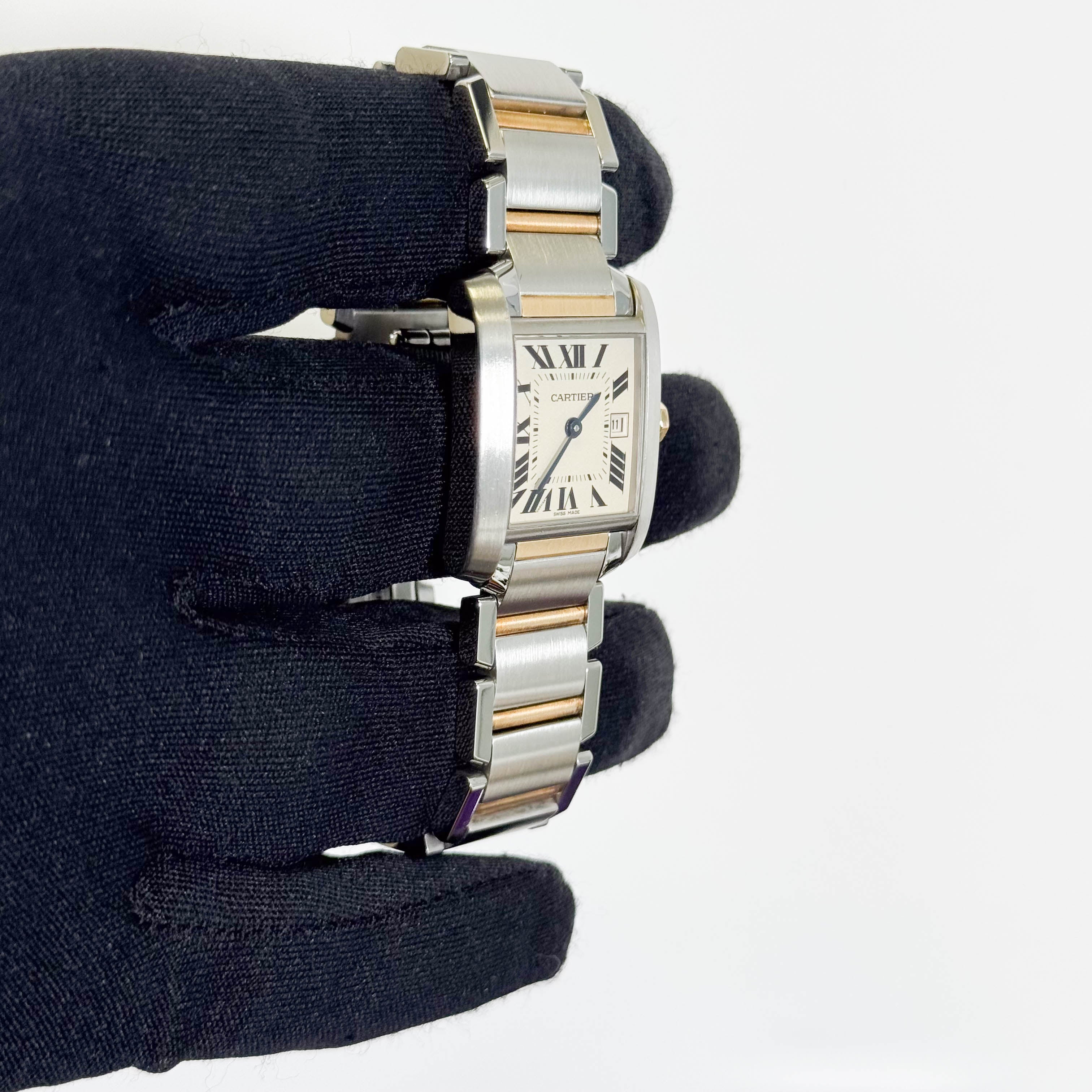 Cartier Tank 25mm White Dial Watch Ref# W51012Q4 - Happy Jewelers Fine Jewelry Lifetime Warranty