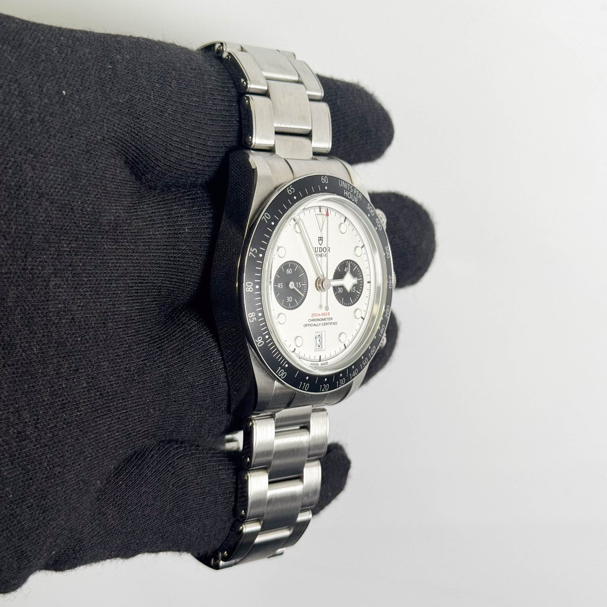 Tudor Black Bay Chrono 41mm White Dial Watch Ref# 79360N