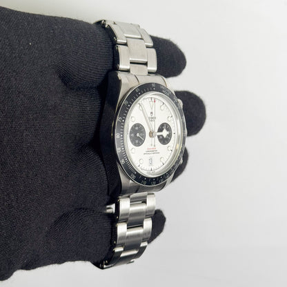 Tudor Black Bay Chrono 41mm White Dial Watch Ref# 79360N