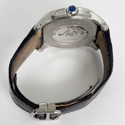 Cartier Calibre 42mm Silver Dial Watch Ref# W7100013