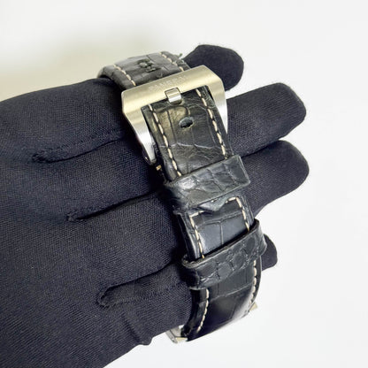 Panerai Luminor Marina 44mm Black Dial Watch Ref# PAM01312 - Happy Jewelers Fine Jewelry Lifetime Warranty
