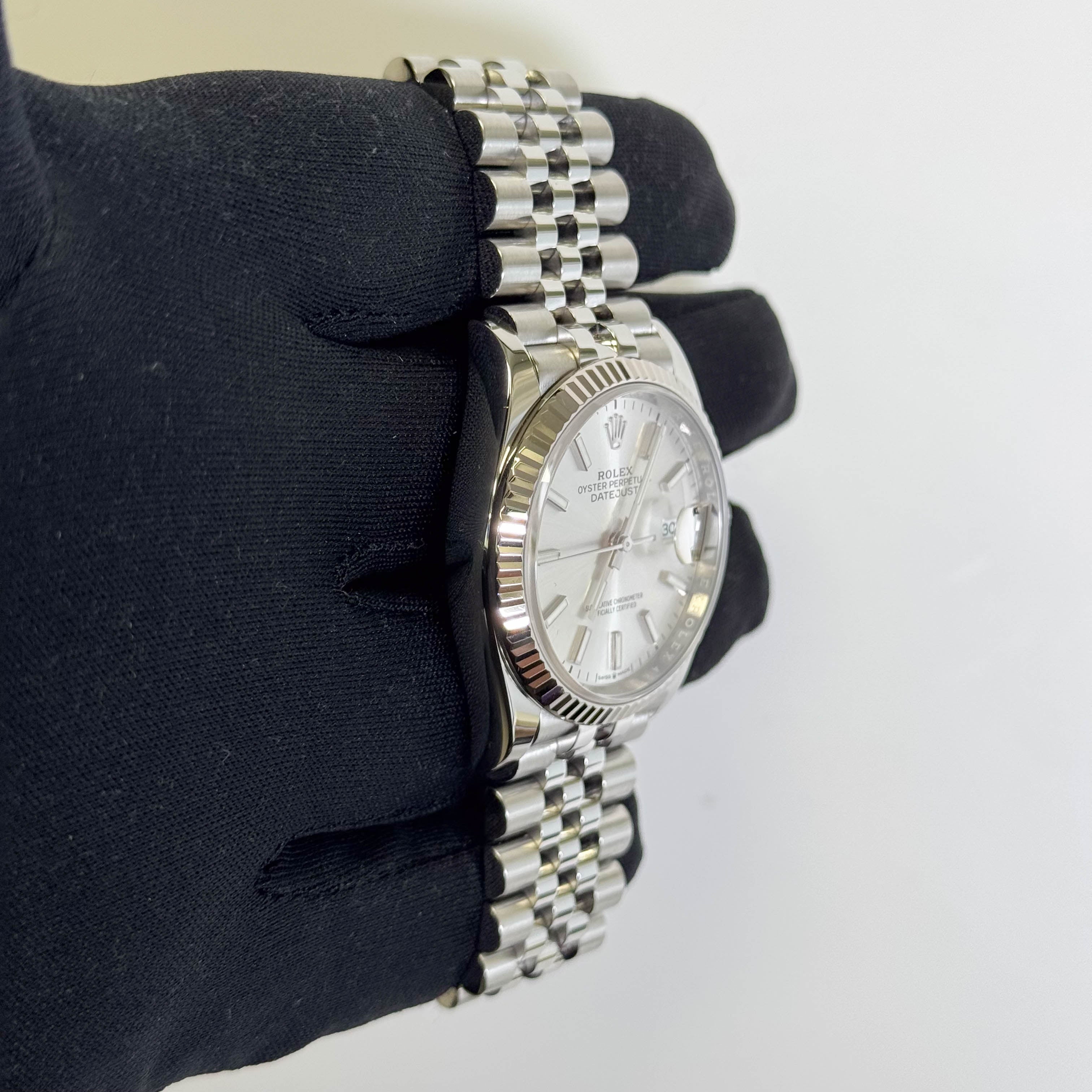 Rolex Datejust 36mm Silver Dial Watch Ref# 126234