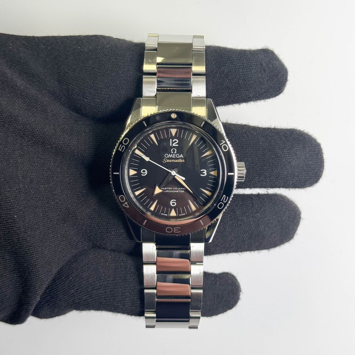 Omega Seamaster 41mm Black Dial Watch Ref# 233.30.41.21.01.001