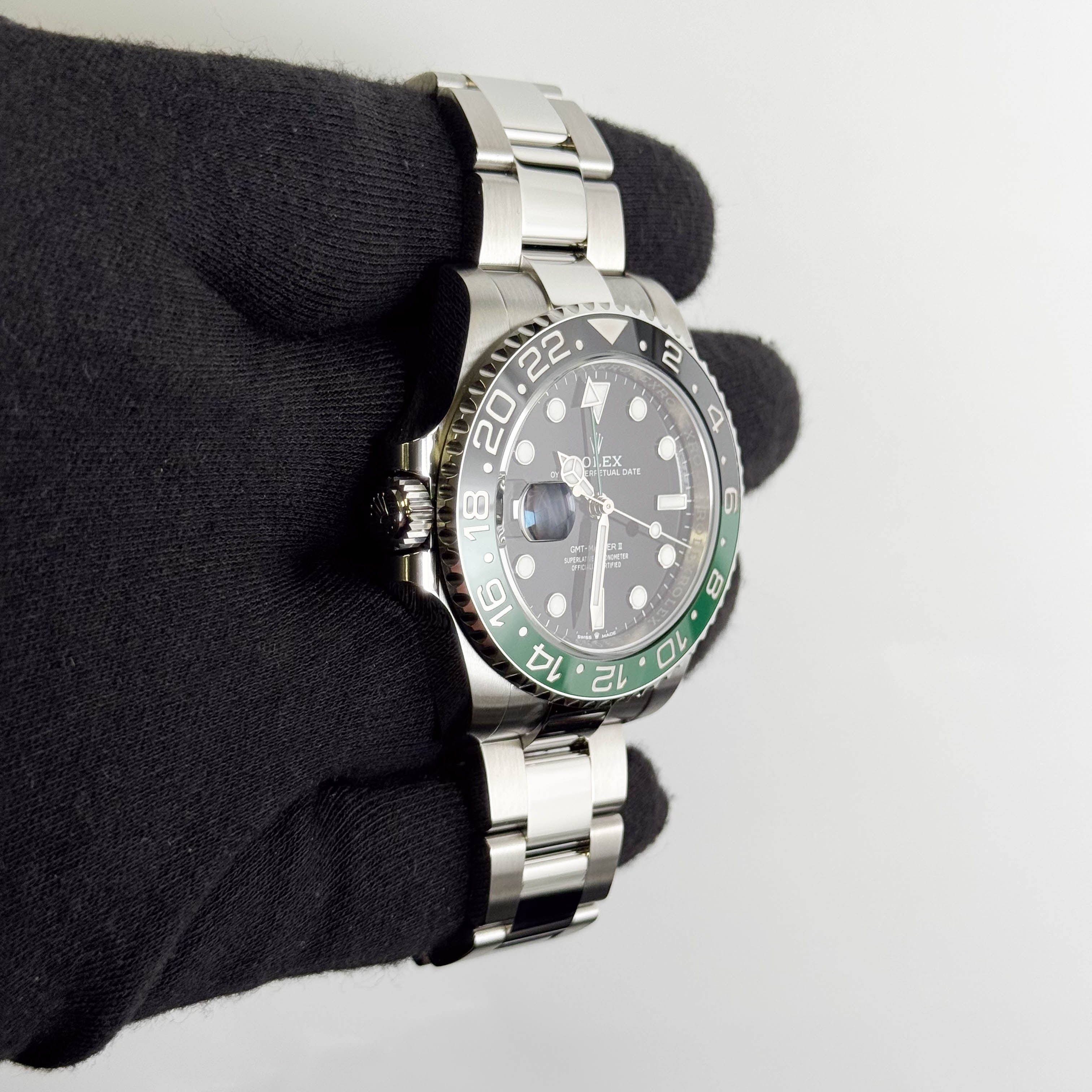 Rolex GMT-Master II 40mm Black Dial Watch Ref# 126720VTNR