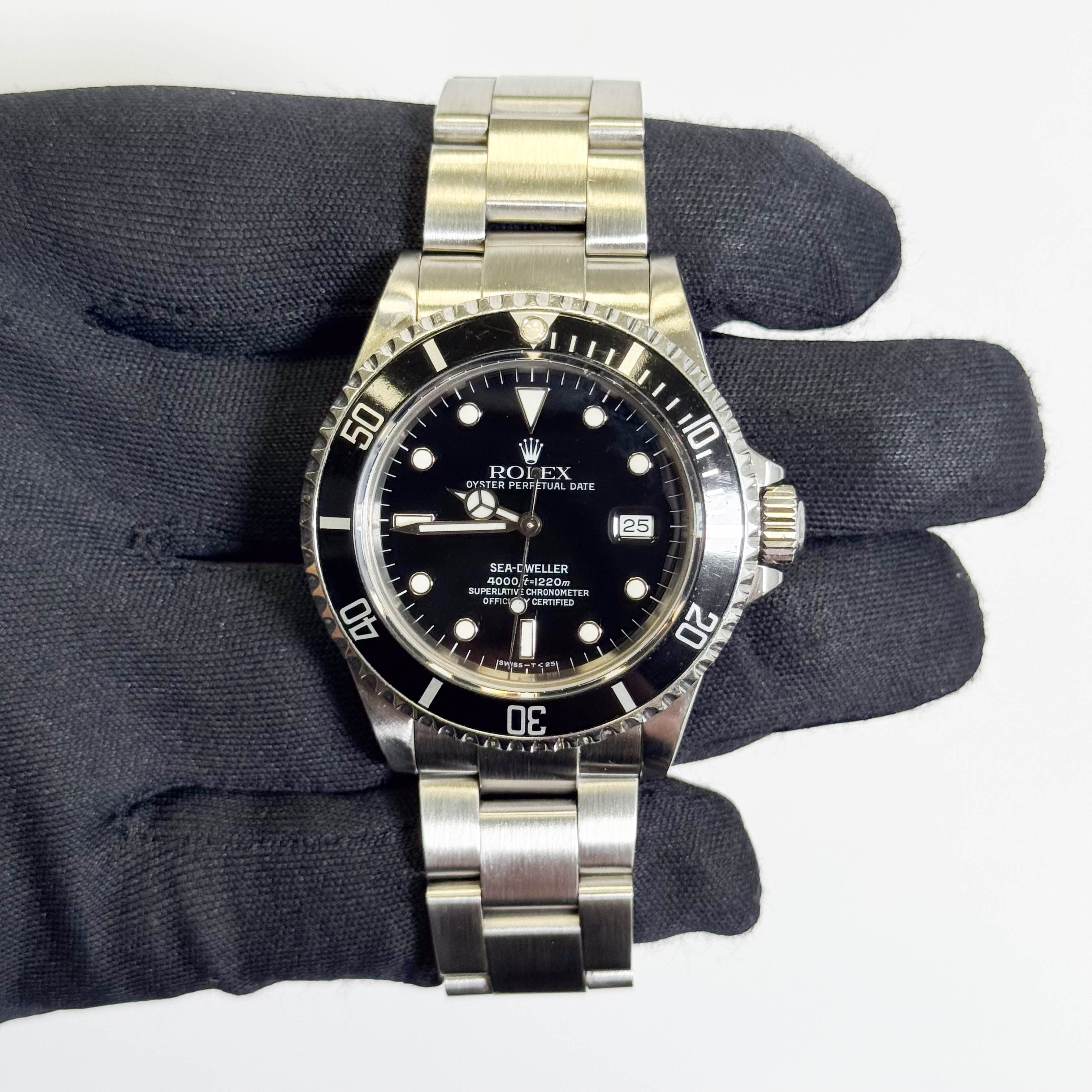 Rolex Sea-Dweller 40mm Black Dial Watch Ref# 16600 - Happy Jewelers Fine Jewelry Lifetime Warranty