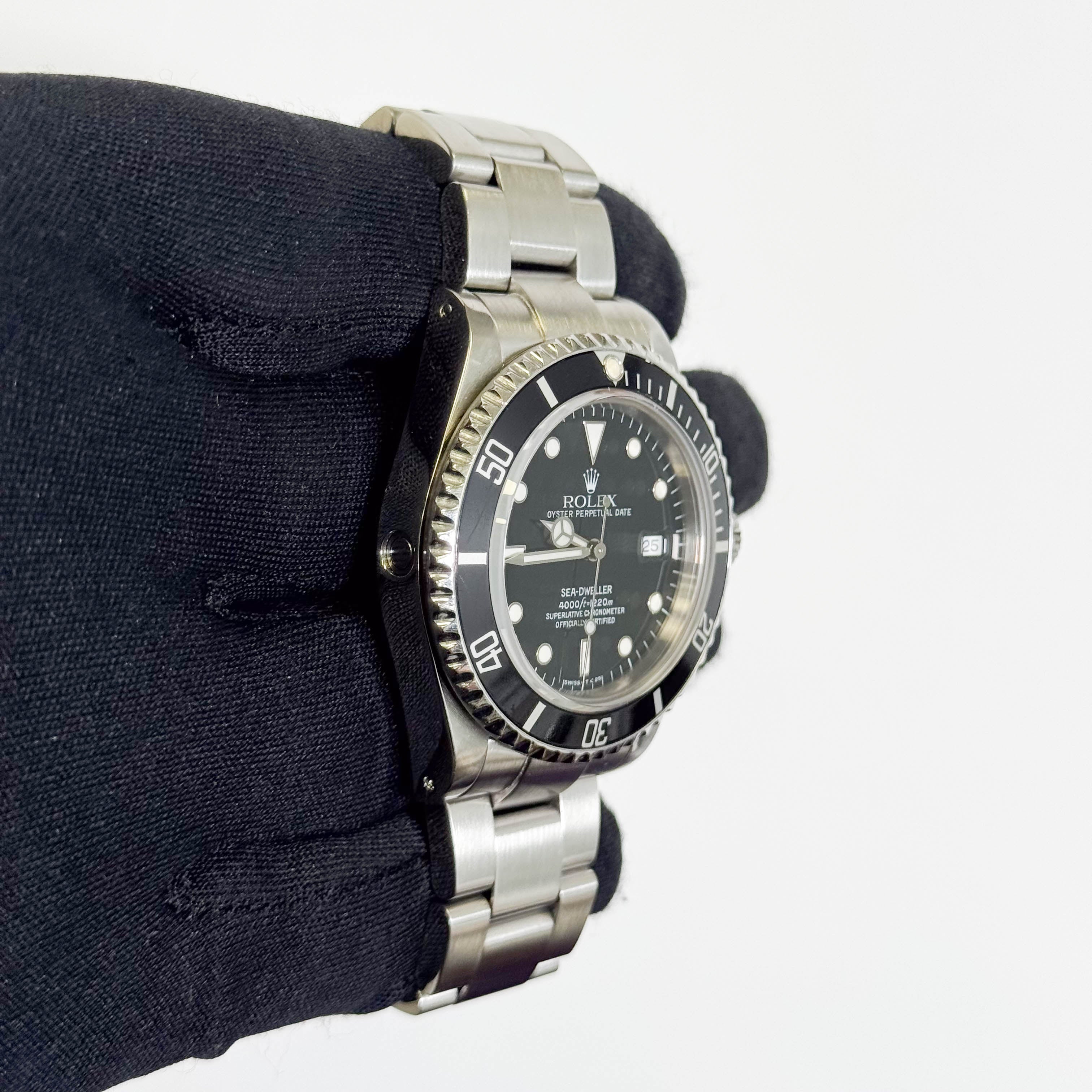 Rolex Sea-Dweller 40mm Black Dial Watch Ref# 16600 - Happy Jewelers Fine Jewelry Lifetime Warranty