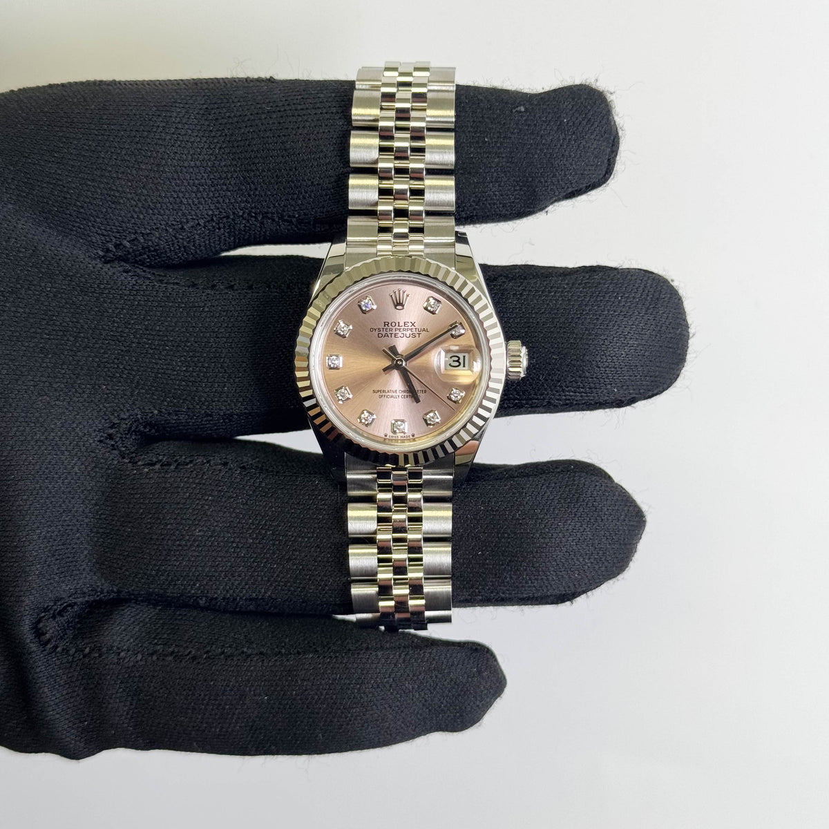 Rolex Datejust 31mm Pink Watch Ref# 279274 - Happy Jewelers Fine Jewelry Lifetime Warranty