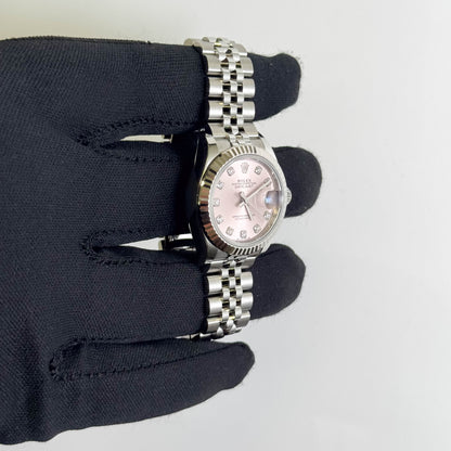 Rolex Datejust 31mm Pink Watch Ref# 279274 - Happy Jewelers Fine Jewelry Lifetime Warranty