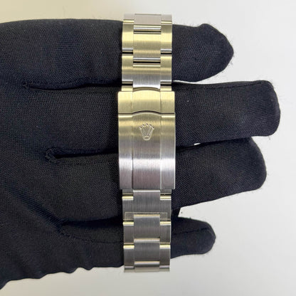 Rolex Oyster Perpetual 41mm Pistachio Dial Watch Ref# 134300 - Happy Jewelers Fine Jewelry Lifetime Warranty