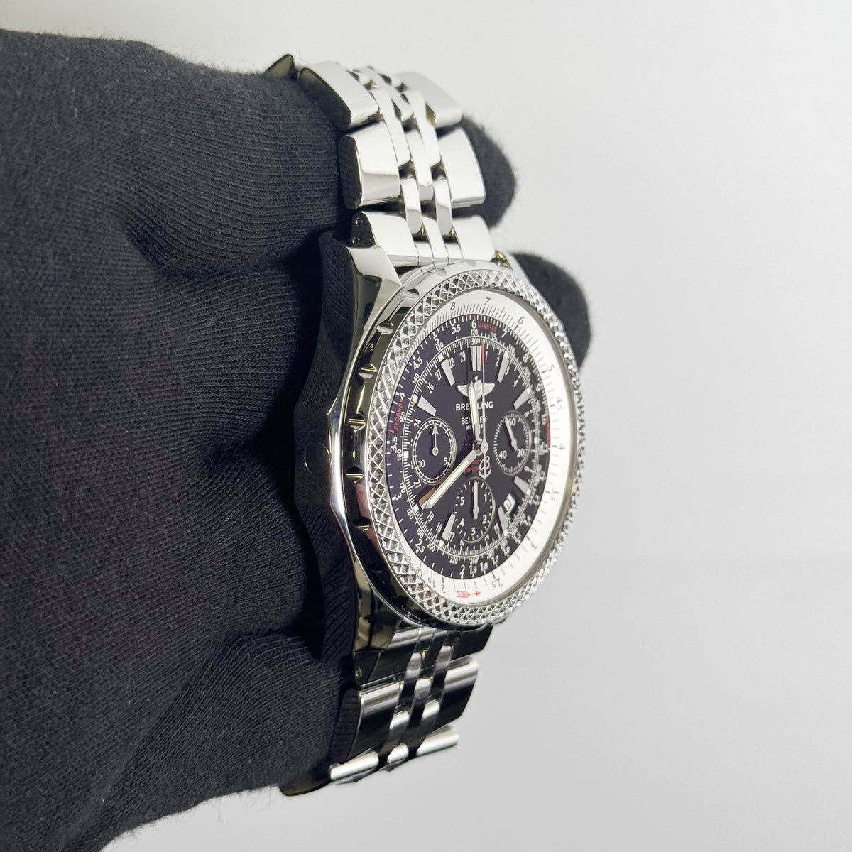 Breitling Bentley 48mm Black Dial Watch Ref# A25362