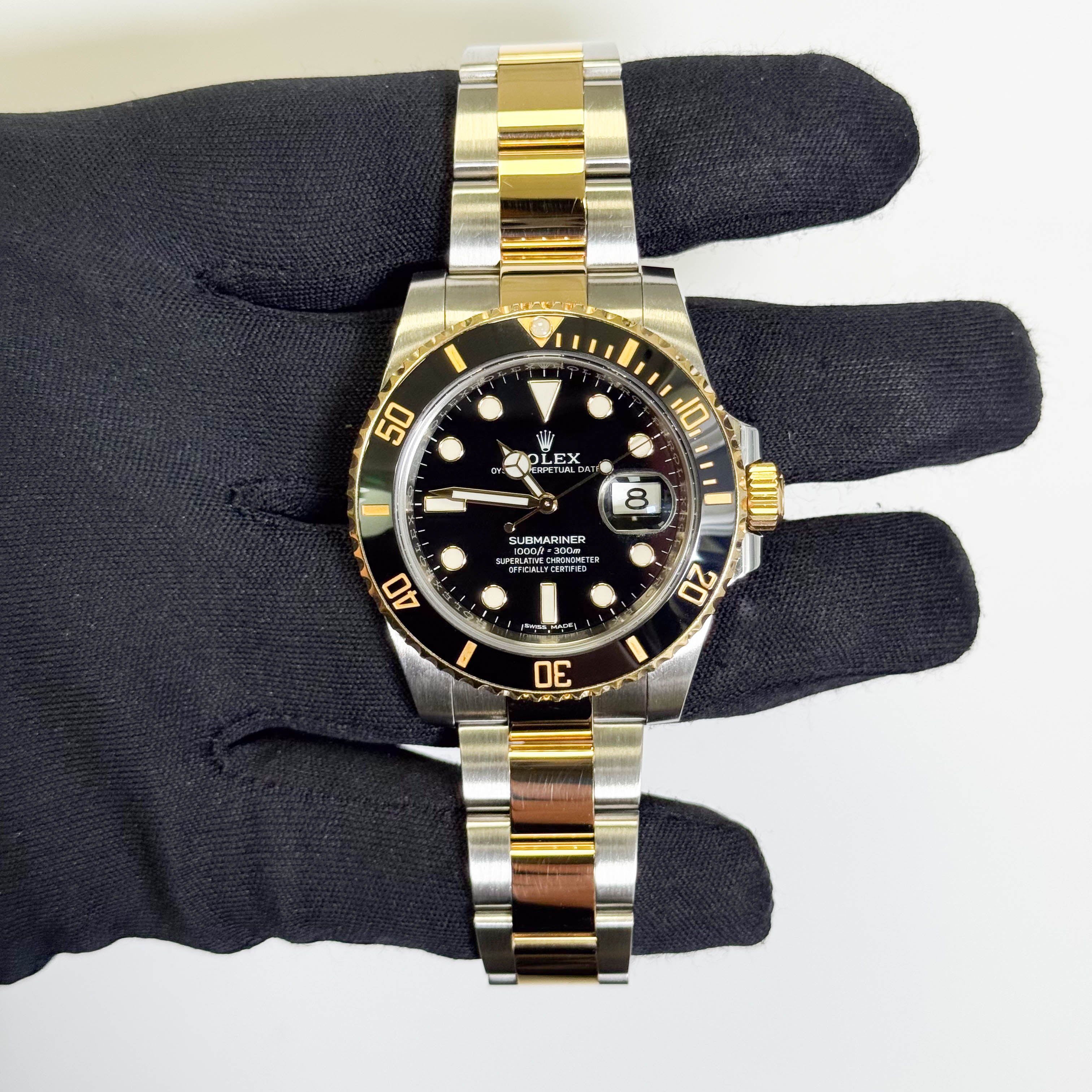 Rolex Submariner 40mm Black Dial Watch Ref# 116613LN - Happy Jewelers Fine Jewelry Lifetime Warranty