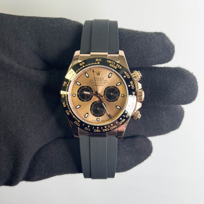 Rolex Daytona 40mm Pink Dial Watch Ref# 116515LN
