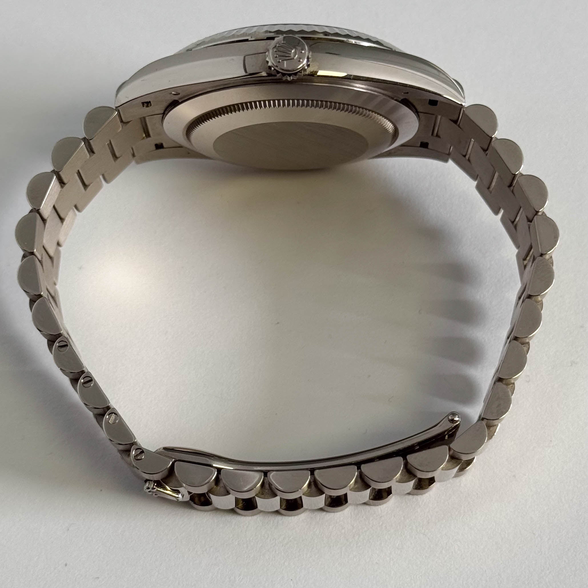 Rolex Day-Date 40mm Olive Dial Watch Ref# 228239