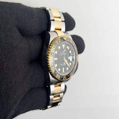 Rolex GMT-Master II 40mm Black Dial Watch Ref# 116713LN