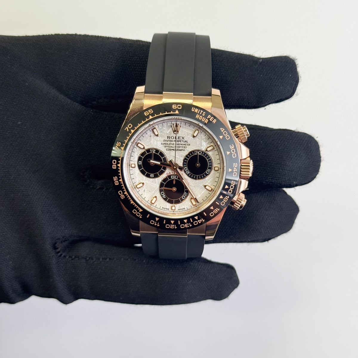 Rolex Daytona 40mm Meteorite Dial Watch Ref# 116515LN - Happy Jewelers Fine Jewelry Lifetime Warranty