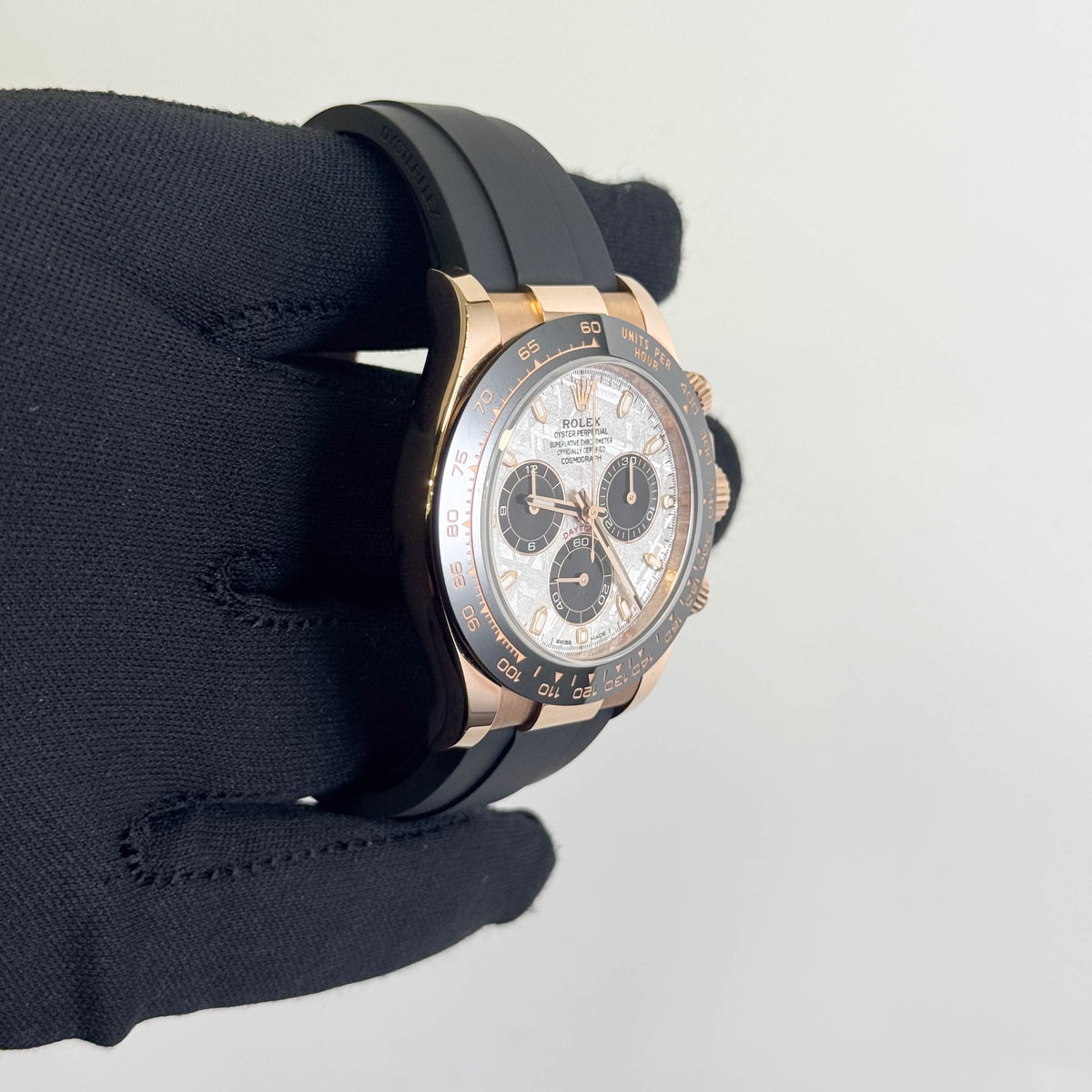 Rolex Daytona 40mm Meteorite Dial Watch Ref# 116515LN - Happy Jewelers Fine Jewelry Lifetime Warranty
