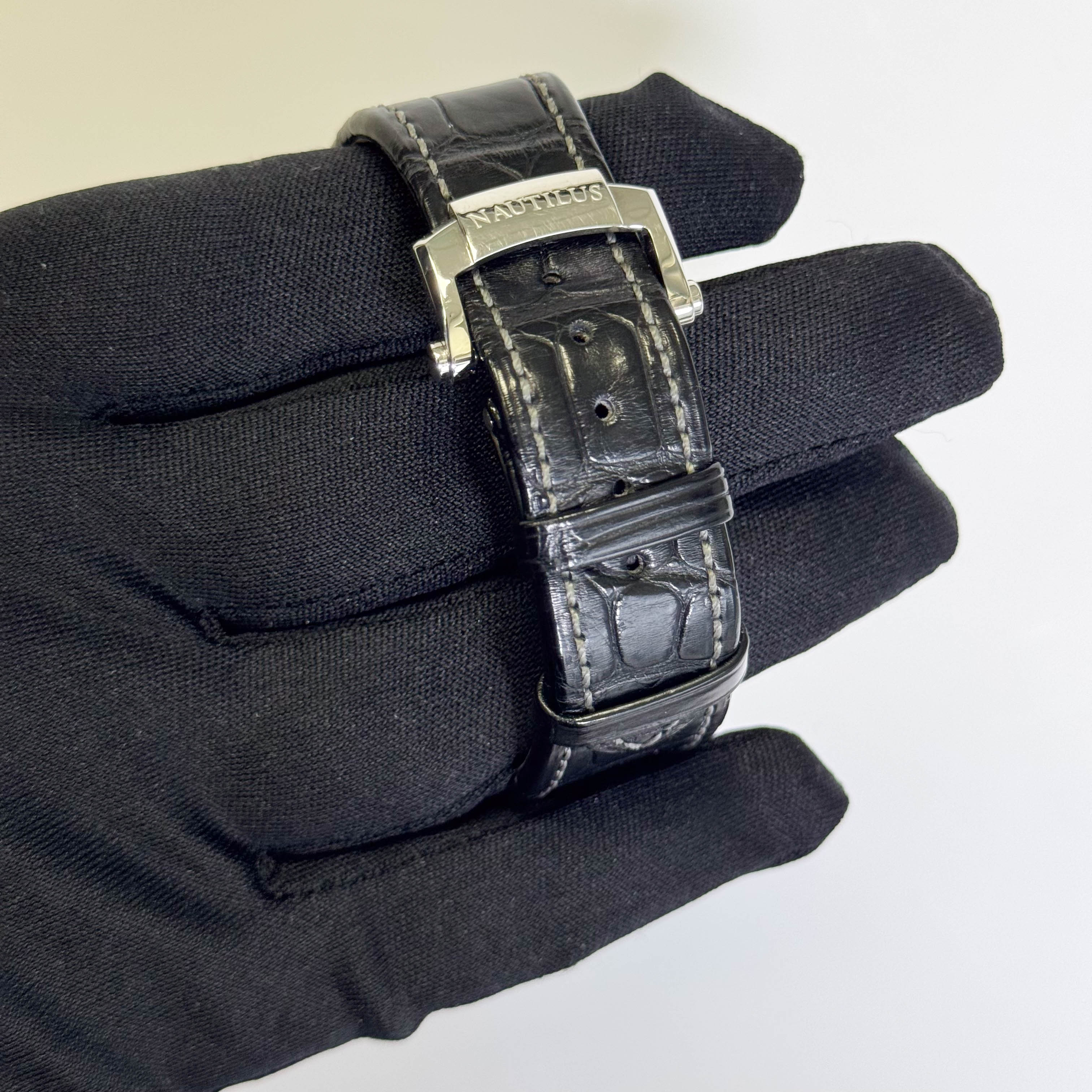 Patek Philippe Nautilus 40mm Grey Dial Watch Ref# 5726A-001