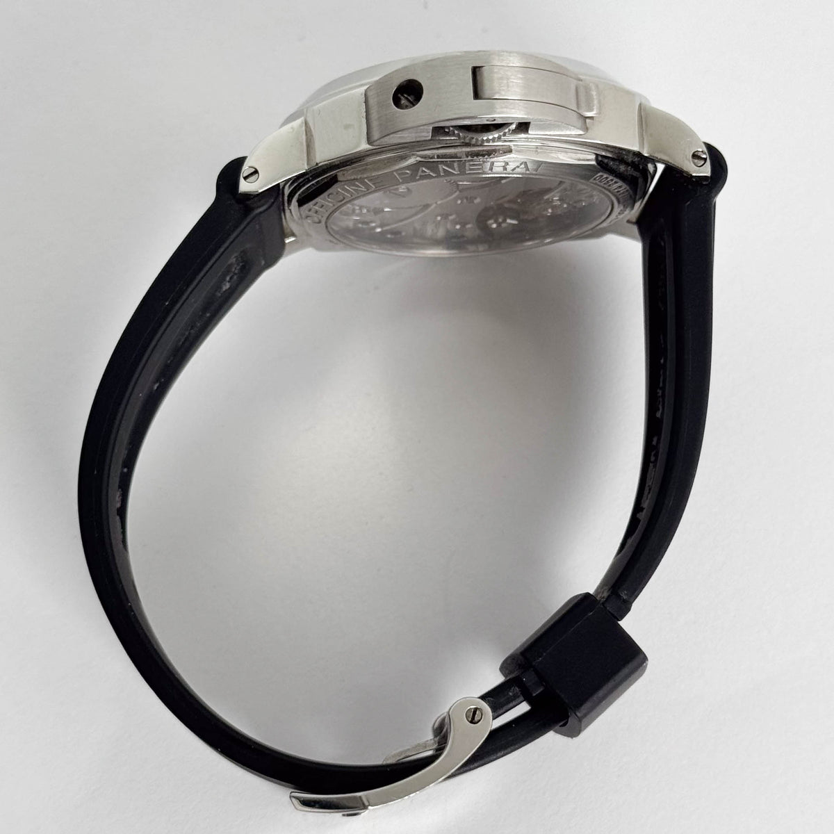 Panerai Luminor 44mm Black Dial Watch Ref# PAM0111