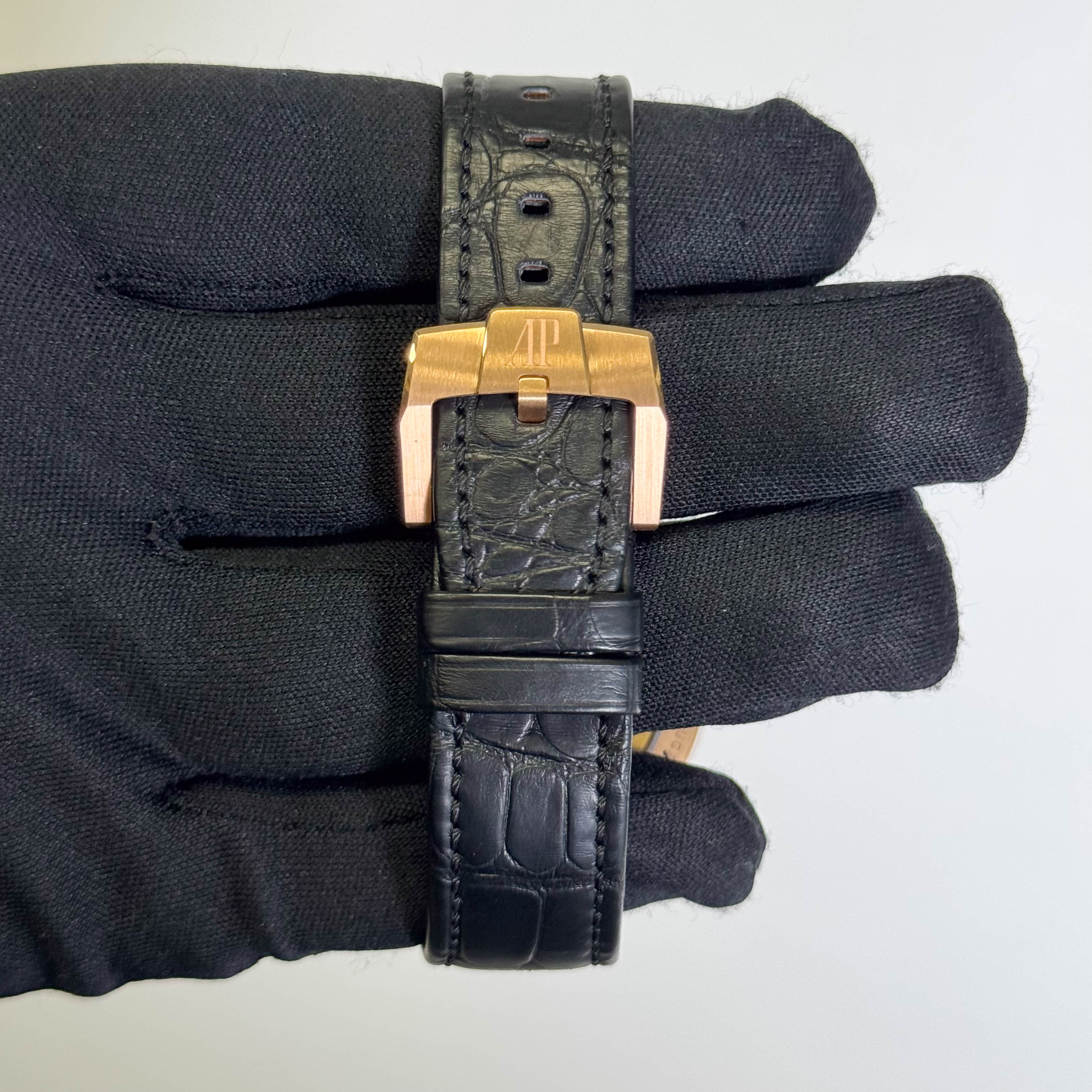 Audemars Piguet Code 11.59 Selfwinding Chronograph 41mm Black Dial Watch Ref# 15210OR.OO.A002CR.01