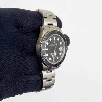 Rolex Yacht-Master 42mm Black Dial Watch Ref# 226627 - Happy Jewelers Fine Jewelry Lifetime Warranty