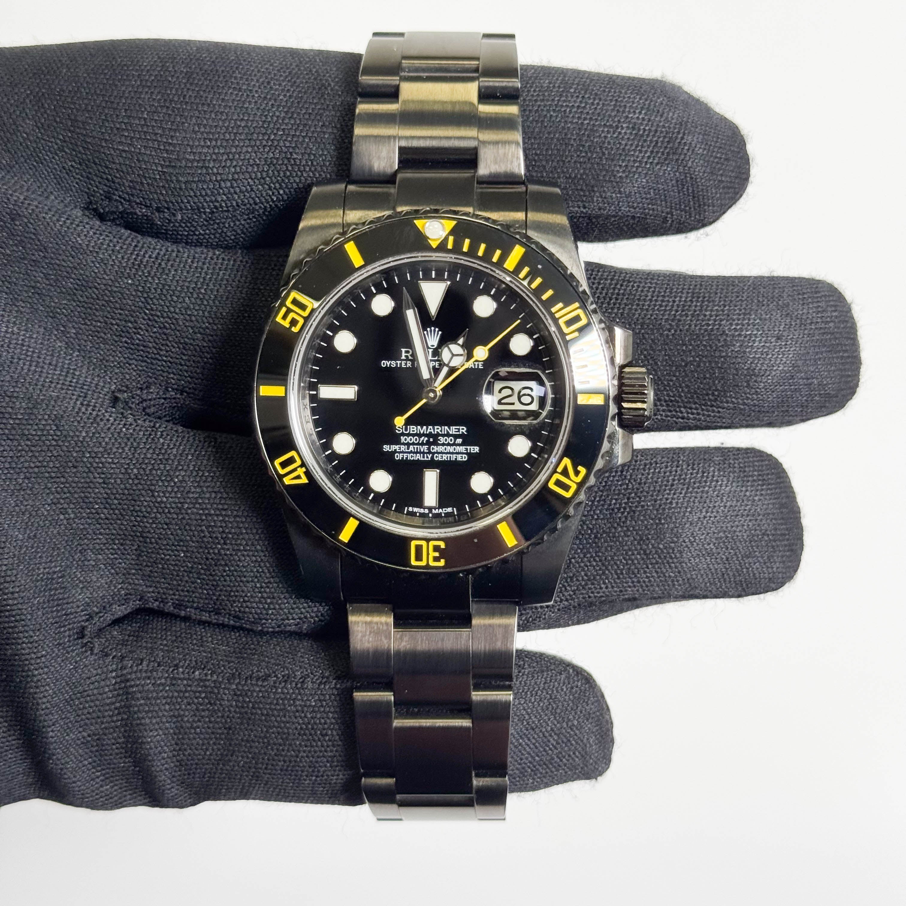 Rolex Submariner 40mm Black Dial Watch Ref# 116610 - Happy Jewelers Fine Jewelry Lifetime Warranty