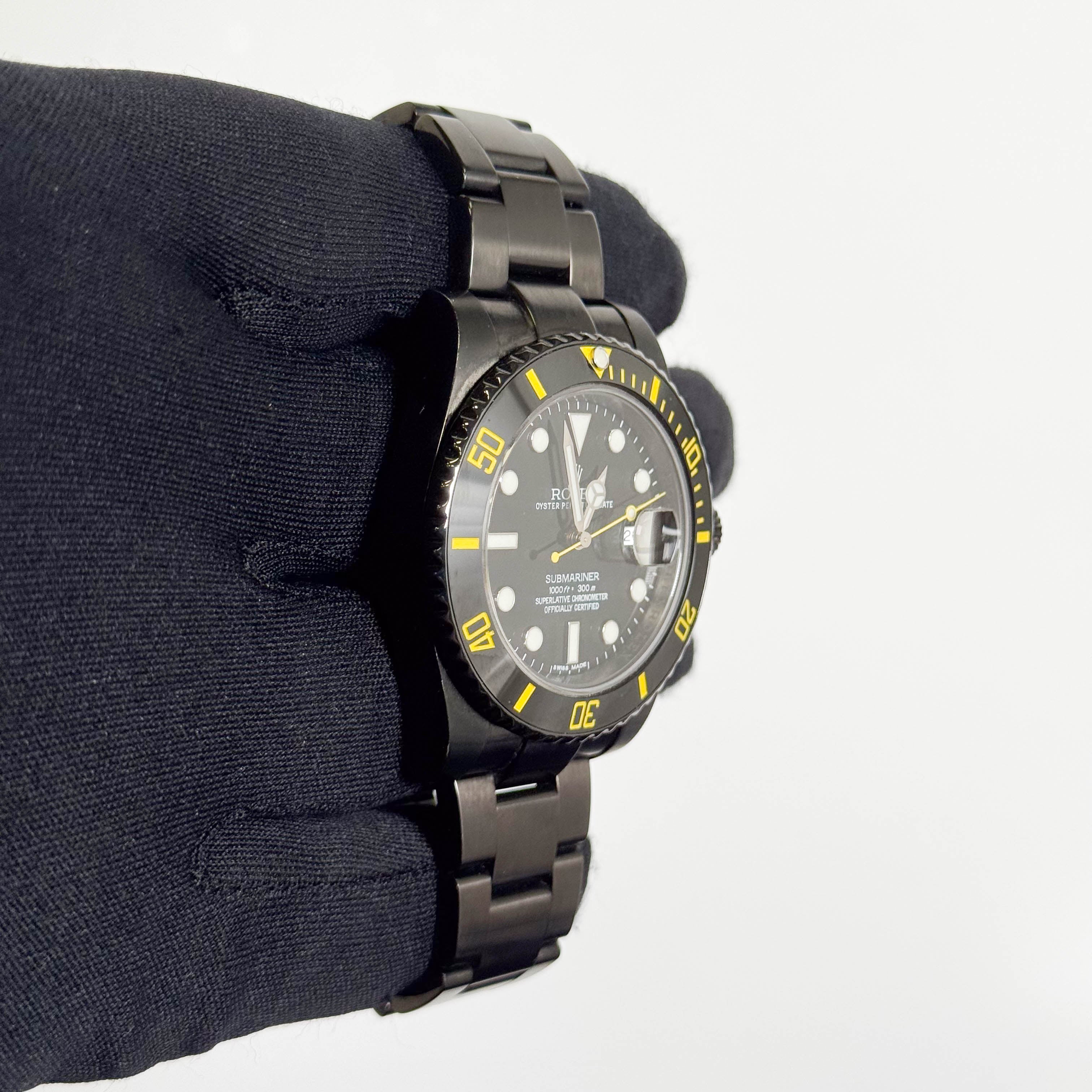 Rolex Submariner 40mm Black Dial Watch Ref# 116610 - Happy Jewelers Fine Jewelry Lifetime Warranty