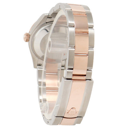Rolex Ladies Datejust 31MM Everose & Stainless Steel Rhodium Roman Dial Watch Reference# 278271 - Happy Jewelers Fine Jewelry Lifetime Warranty