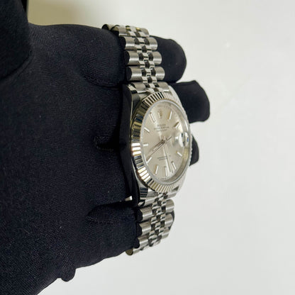 Rolex Datejust 41mm Silver Dial Watch Ref# 126334