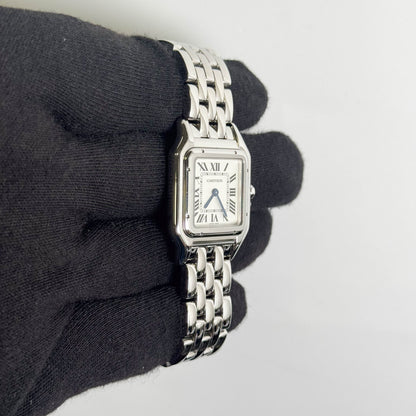 Cartier Panthere 27mm x 37mm White Dial Watch Ref# WSPN0007
