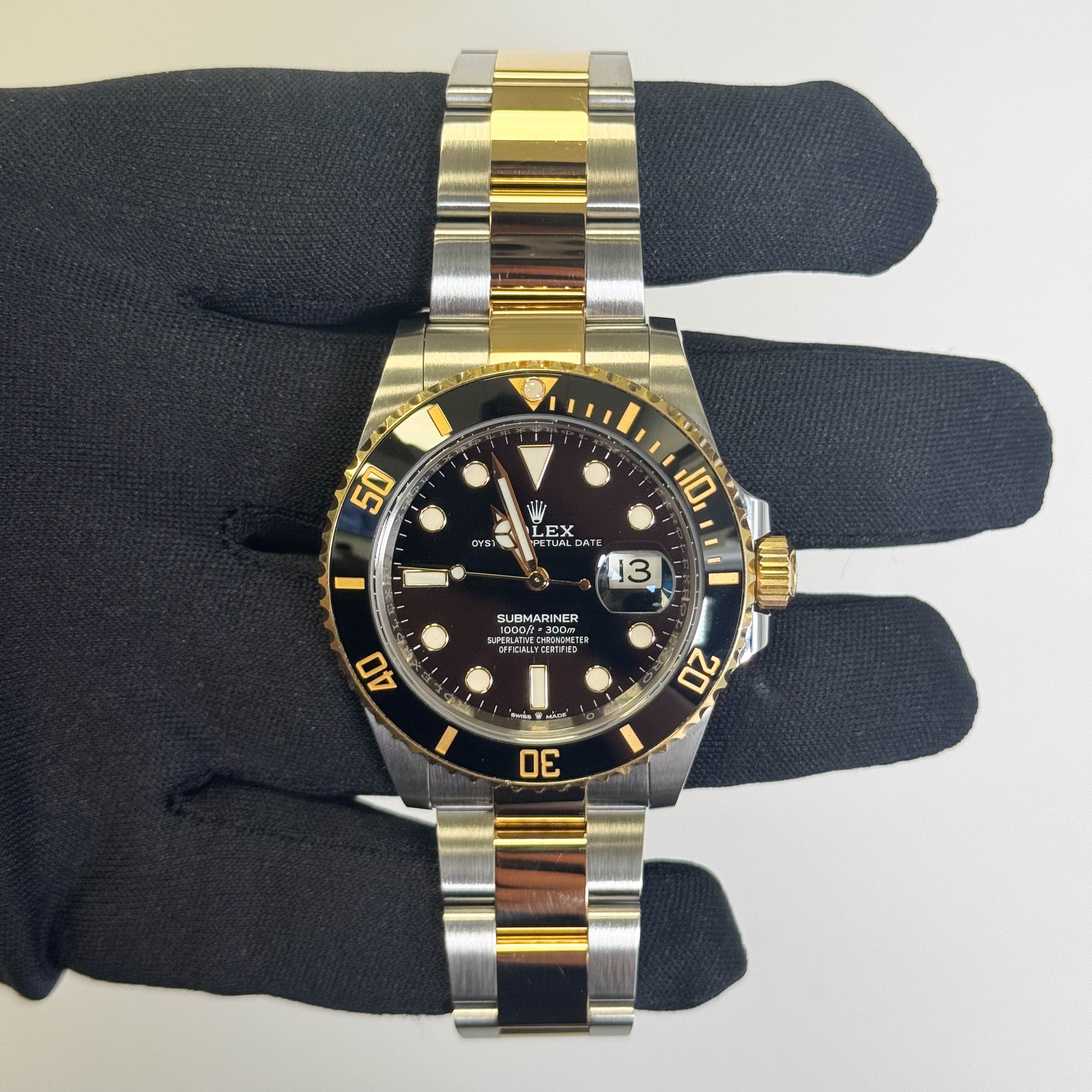 Rolex Submariner 41mm Black Dial Watch Ref# 126613LN - Happy Jewelers Fine Jewelry Lifetime Warranty