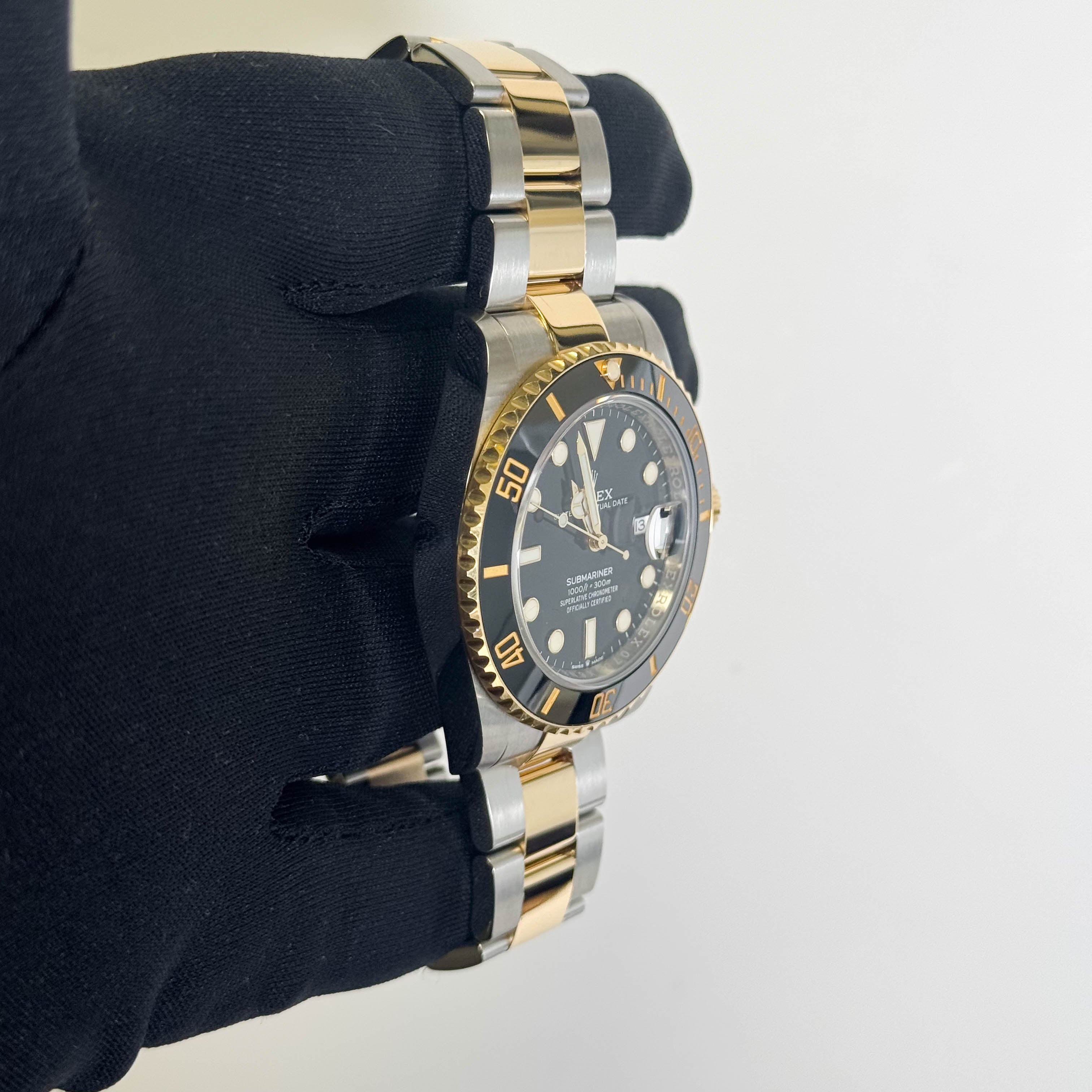 Rolex Submariner 41mm Black Dial Watch Ref# 126613LN - Happy Jewelers Fine Jewelry Lifetime Warranty