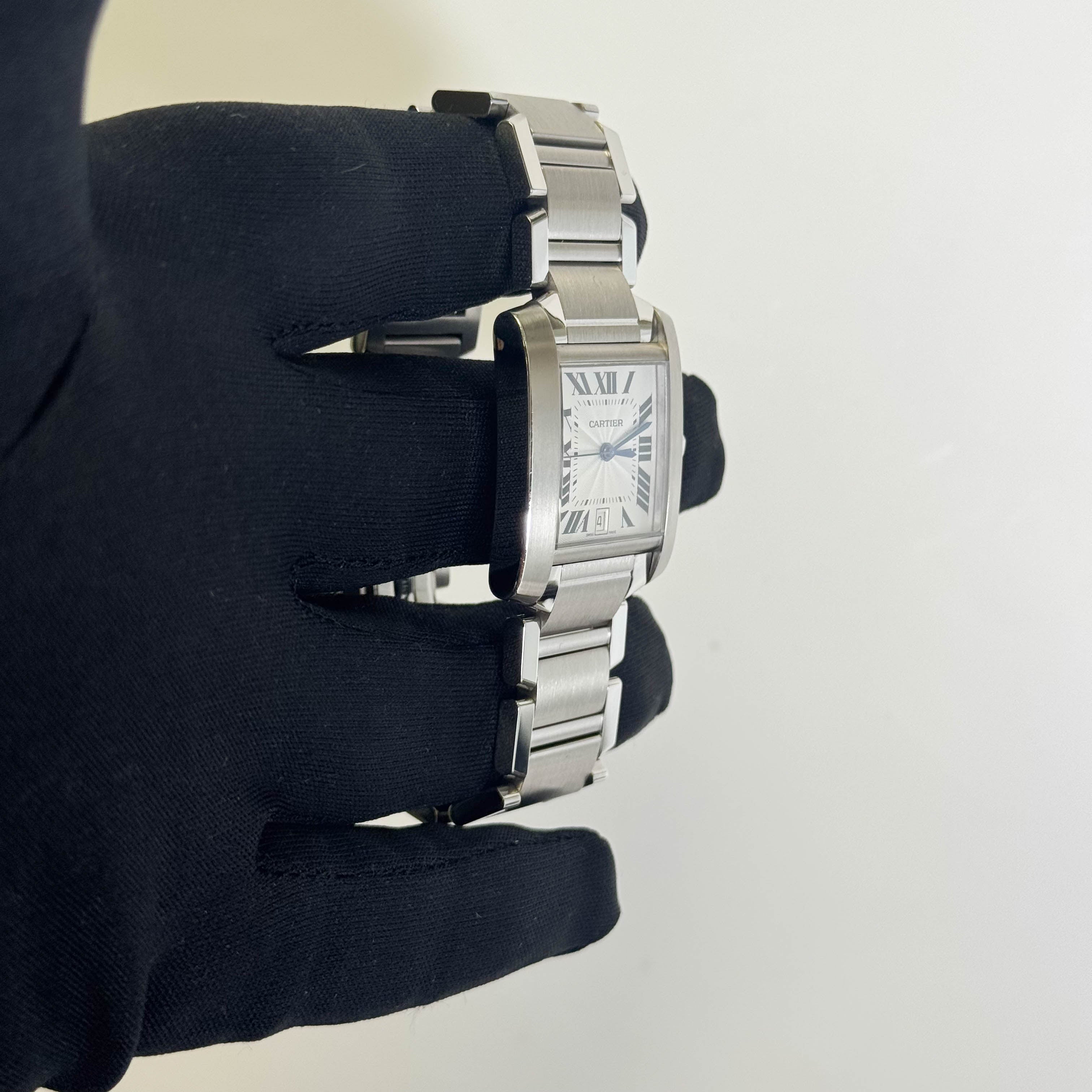 Cartier Tank 28mm White Dial Watch Ref# W51002Q3 - Happy Jewelers Fine Jewelry Lifetime Warranty