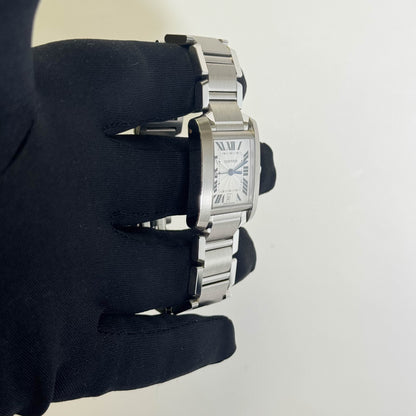 Cartier Tank 28mm White Dial Watch Ref# W51002Q3 - Happy Jewelers Fine Jewelry Lifetime Warranty