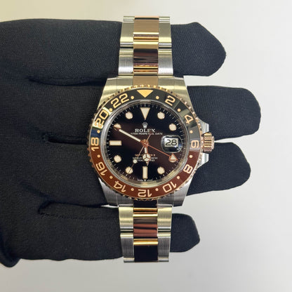 Rolex GMT-Master II 40mm Black Dial Watch Ref# 126711CHNR - Happy Jewelers Fine Jewelry Lifetime Warranty
