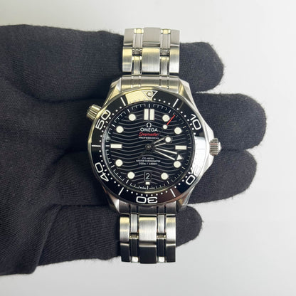 Omega Seamaster 42mm Black Dial Watch Ref# 210.30.42.20.01.001