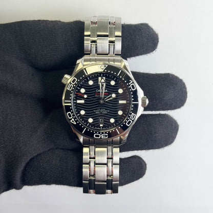 Omega Seamaster 42mm Black Dial Watch Ref# 210.30.42.20.01.001