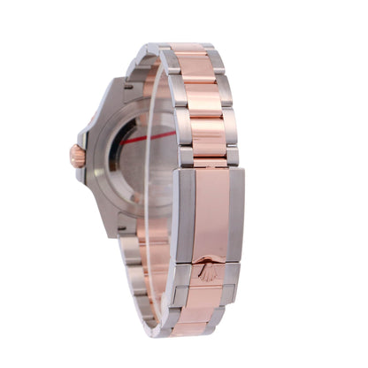 Rolex GMT Master II TT Stainless Steel & Rose Gold 40mm Black Dot Dial Watch Reference #: 126711CHNR - Happy Jewelers Fine Jewelry Lifetime Warranty