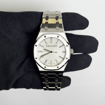 Audemars Piguet Royal Oak 41mm White Dial Watch Ref# 15510ST.OO.1320ST.08